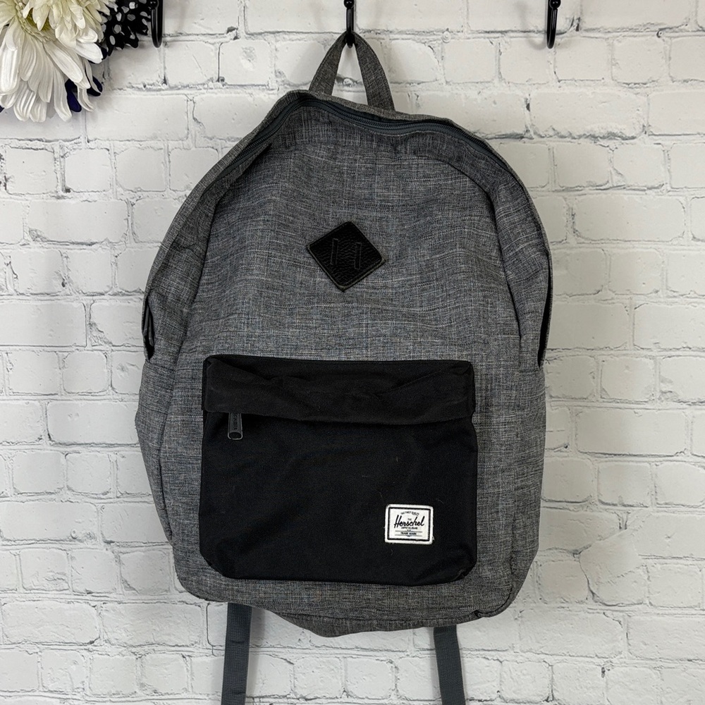 Herschel Heritage Backpack Raven Crosshatch